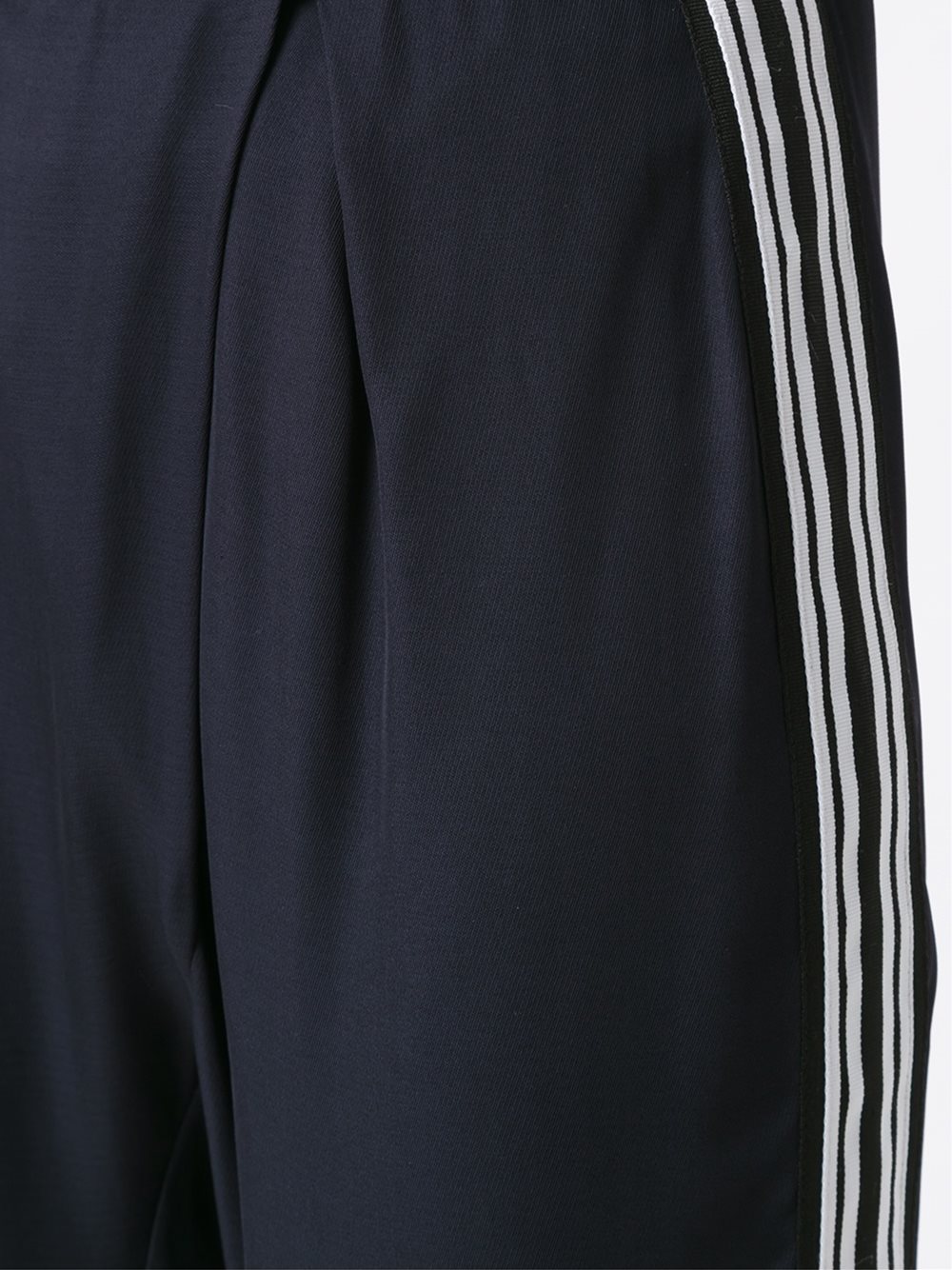 stripe details trousers