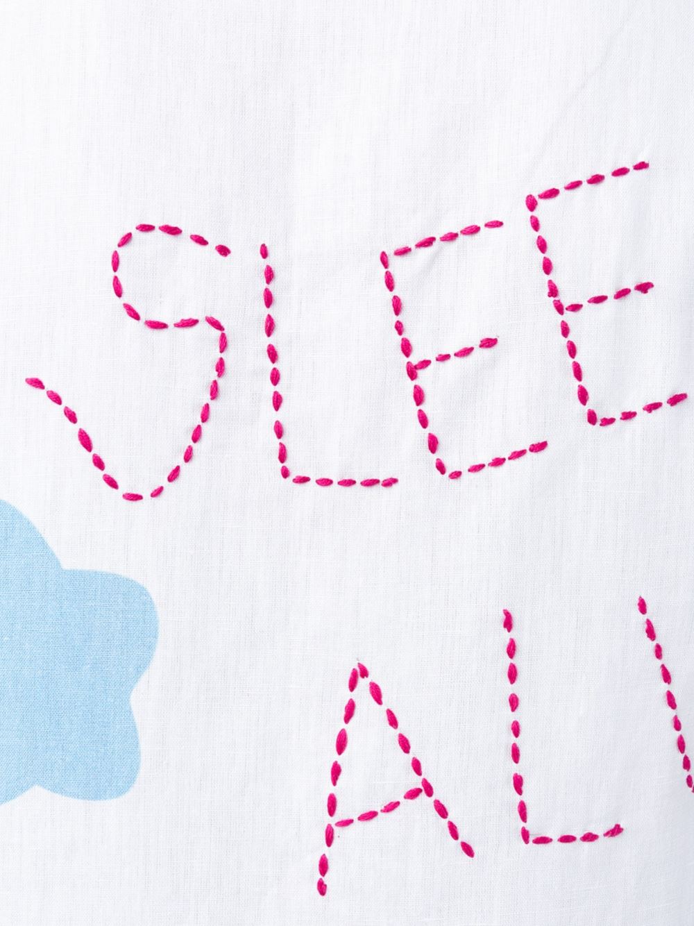 'Sleep All Over'斗篷式连衣裙