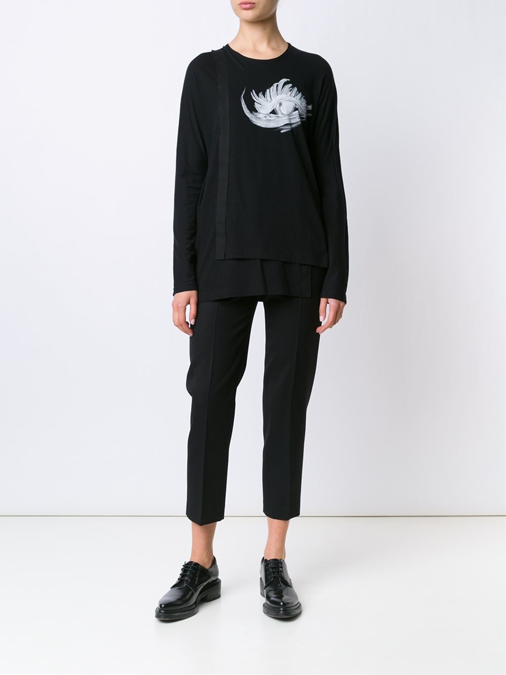 'Wrap Dolman'T恤