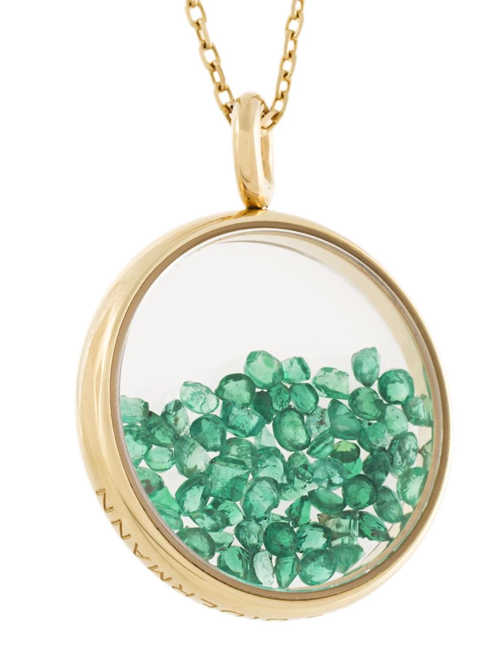 'Chivoir' emerald necklace