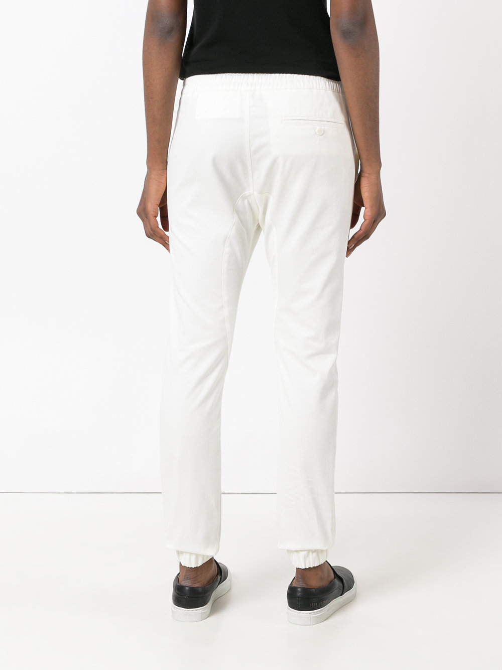 front lace-up pants