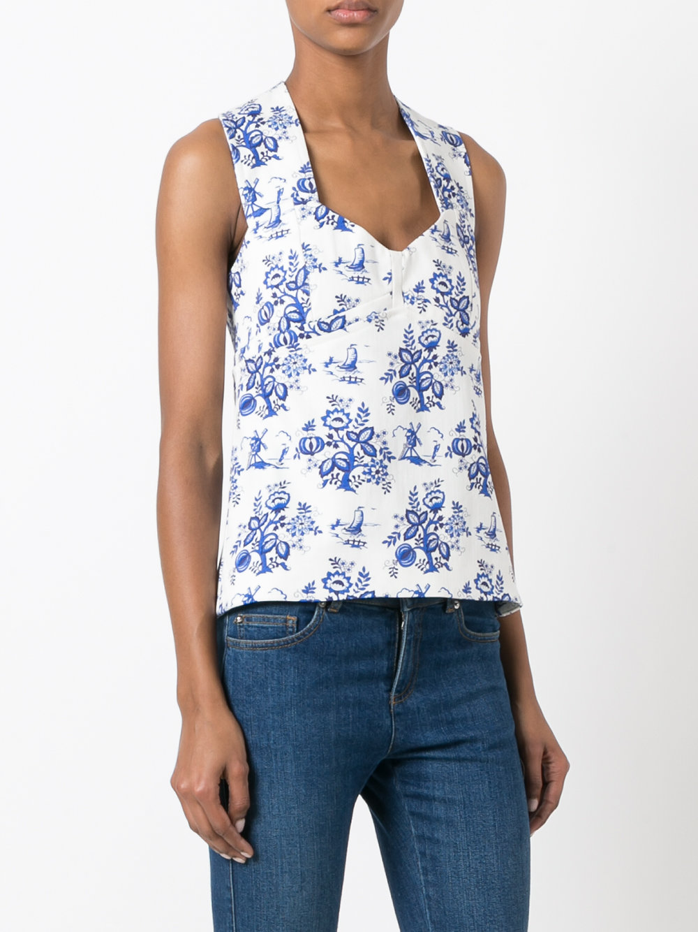 cross back swing top