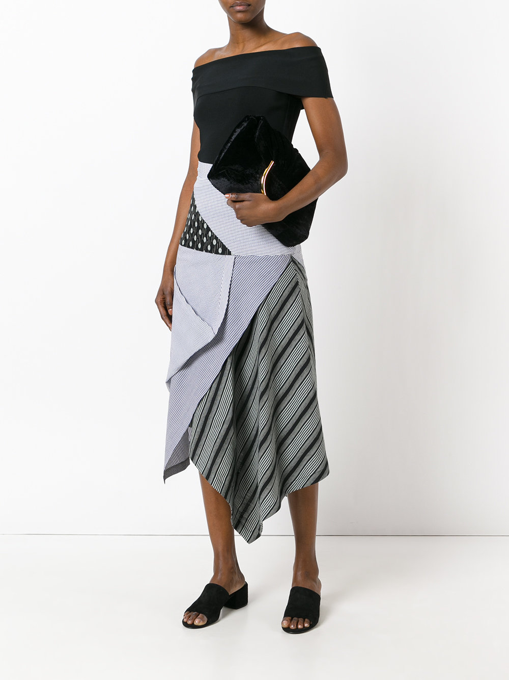 draped skirt 