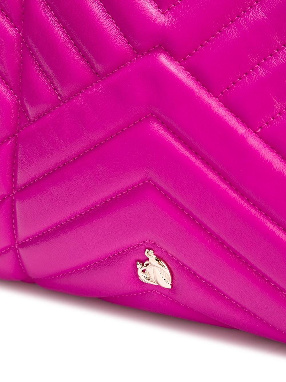 'Sugar' quilted shoulder bag
