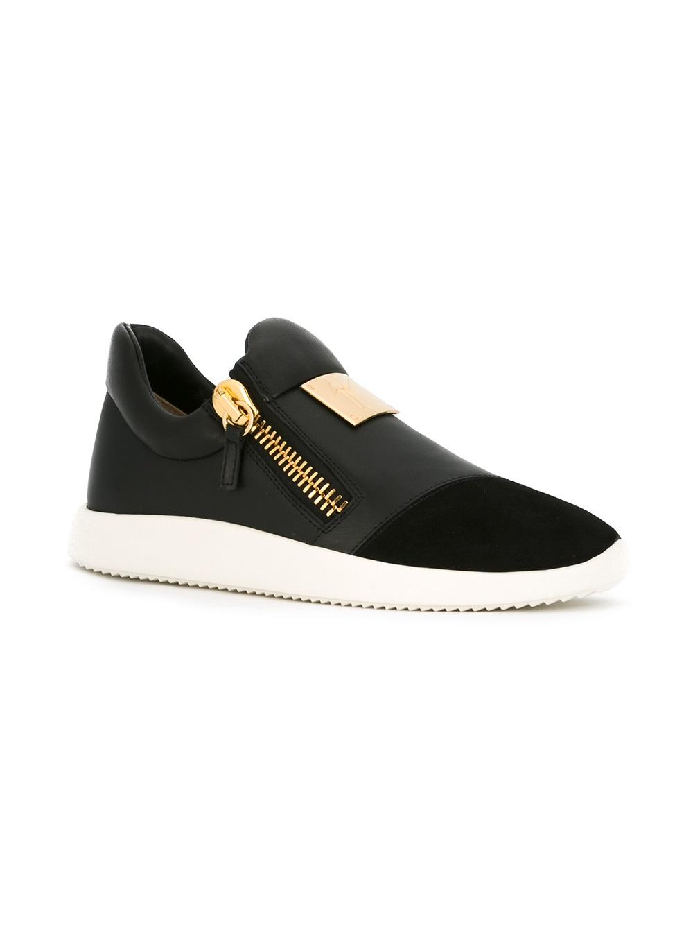logo plaque sneakers