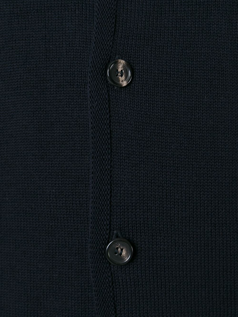 buttoned cardigan