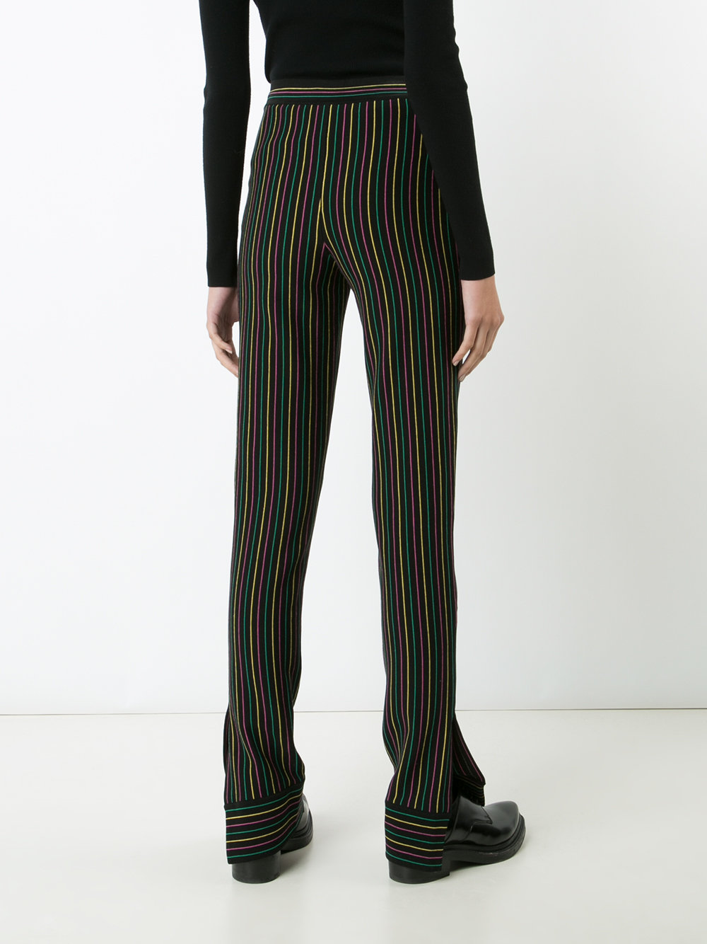 striped trousers 