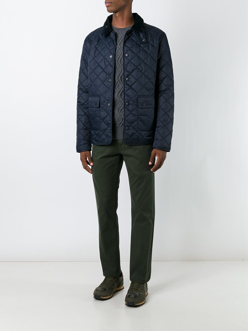 'Anworth' quilted jacket