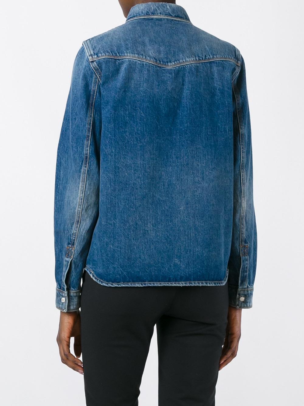 studded pocket denim jacket 