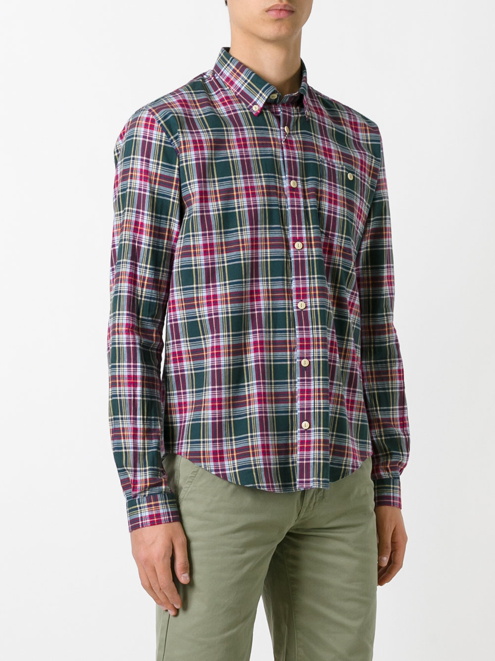 button-down Oscar shirt