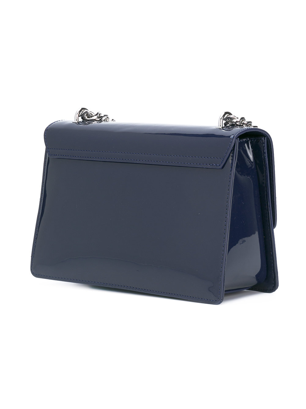 logo heart shoulder bag
