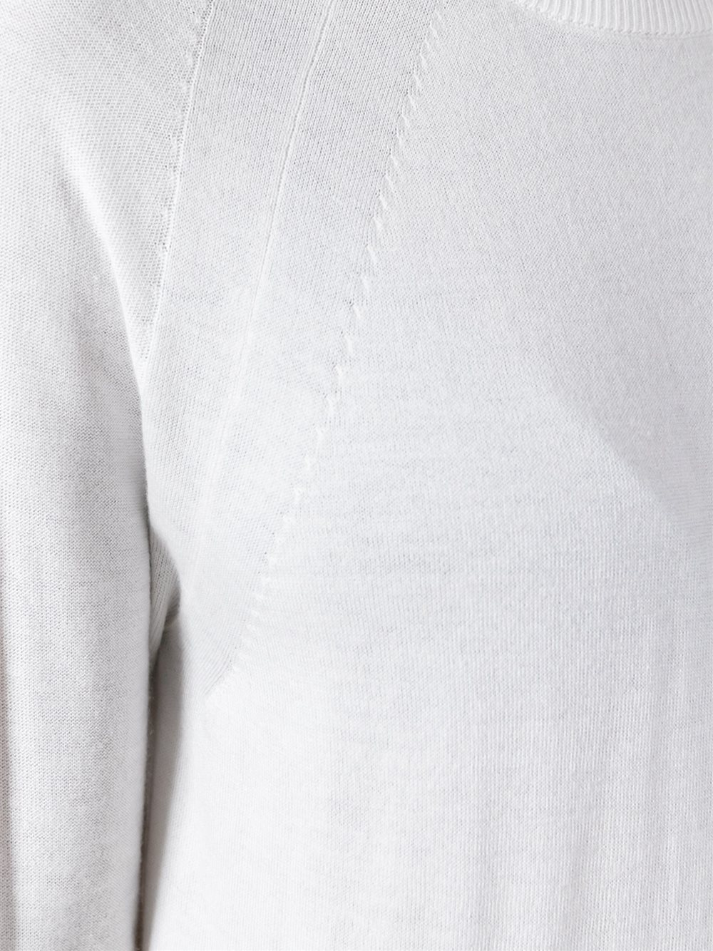 contrast hem jumper 