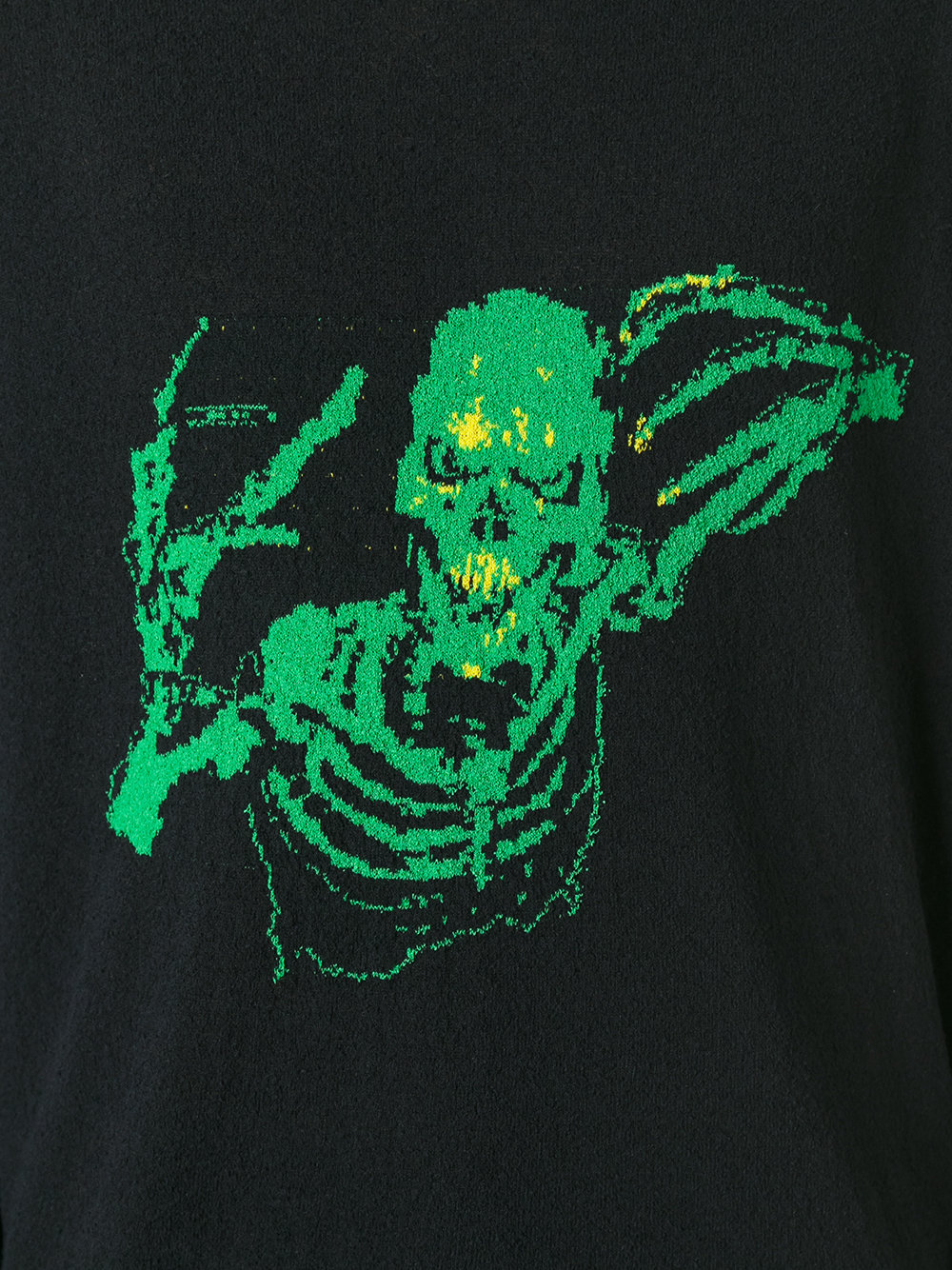 skeletton pattern jumper