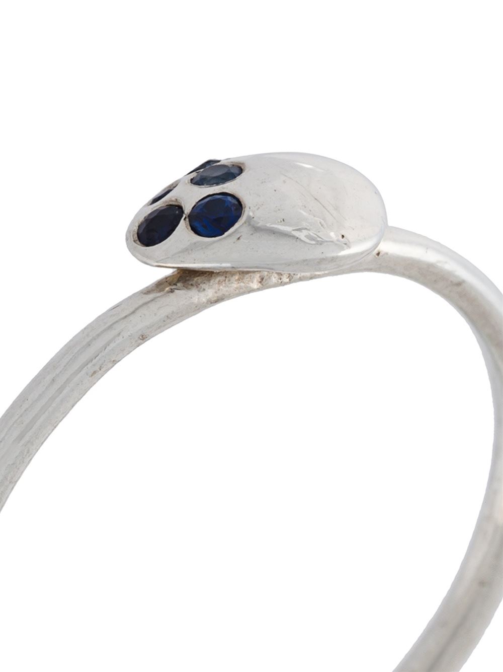 medium sapphire nugget ring