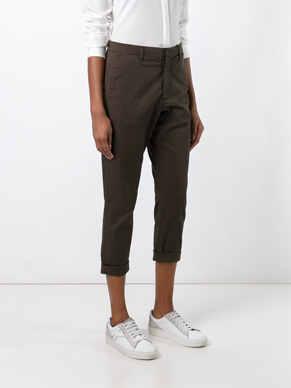 cropped trousers