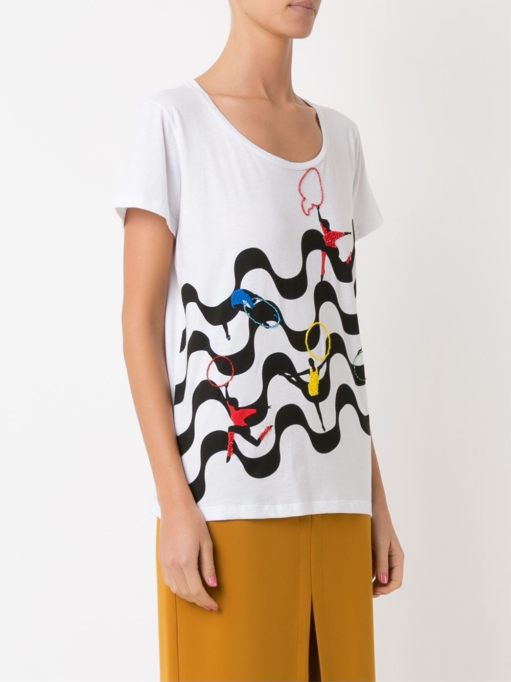 embroidered t-shirt