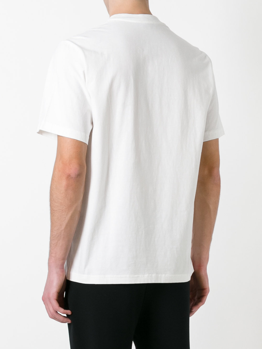 embroidered slogan T-shirt 