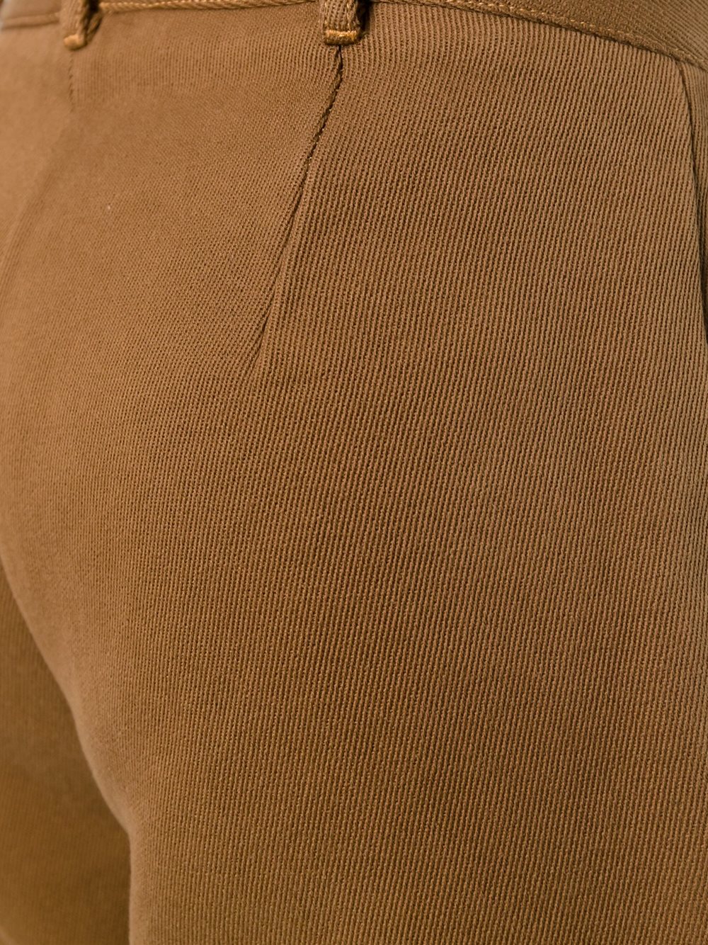 flared cropped trousers