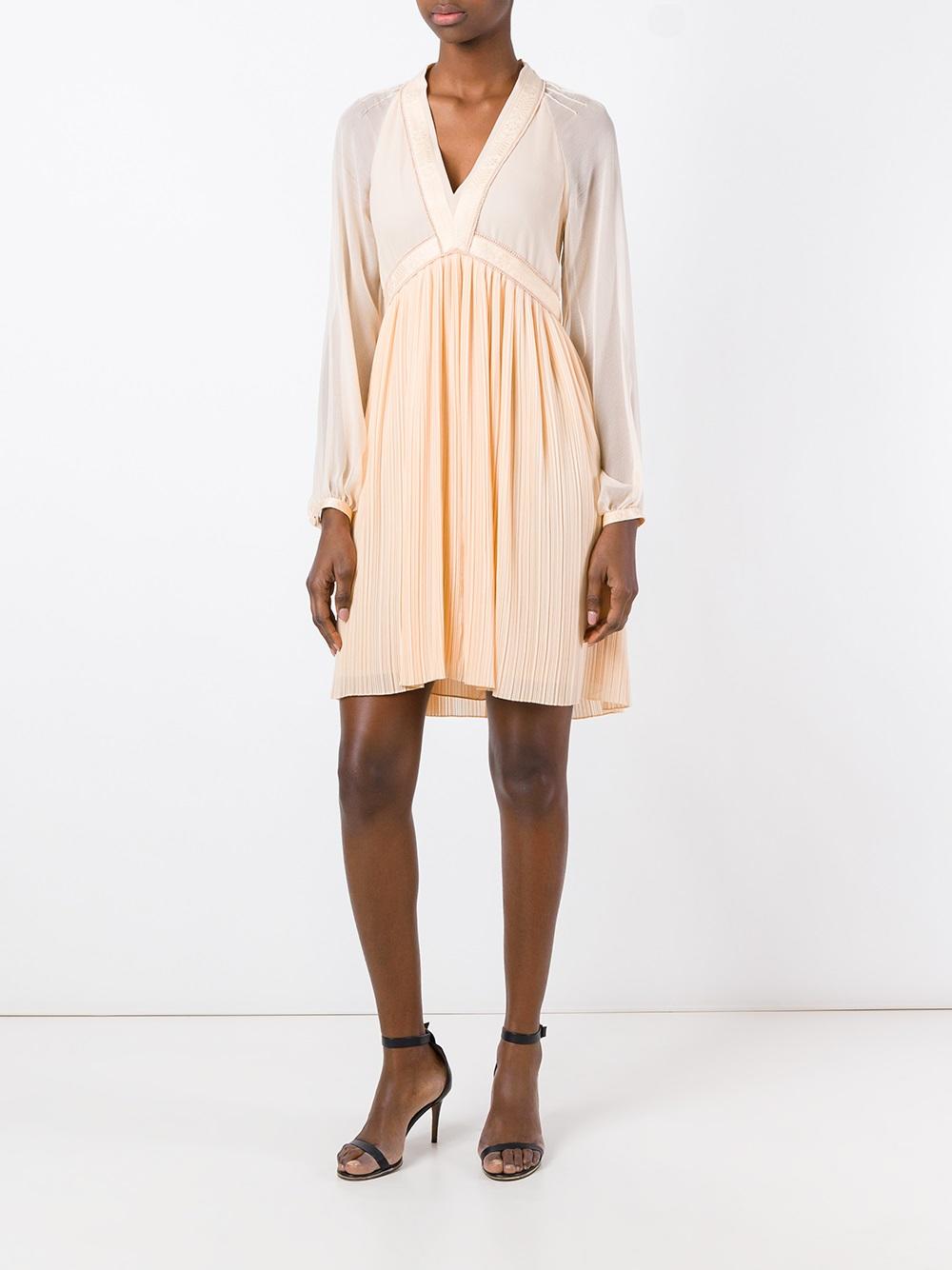 georgette flou dress