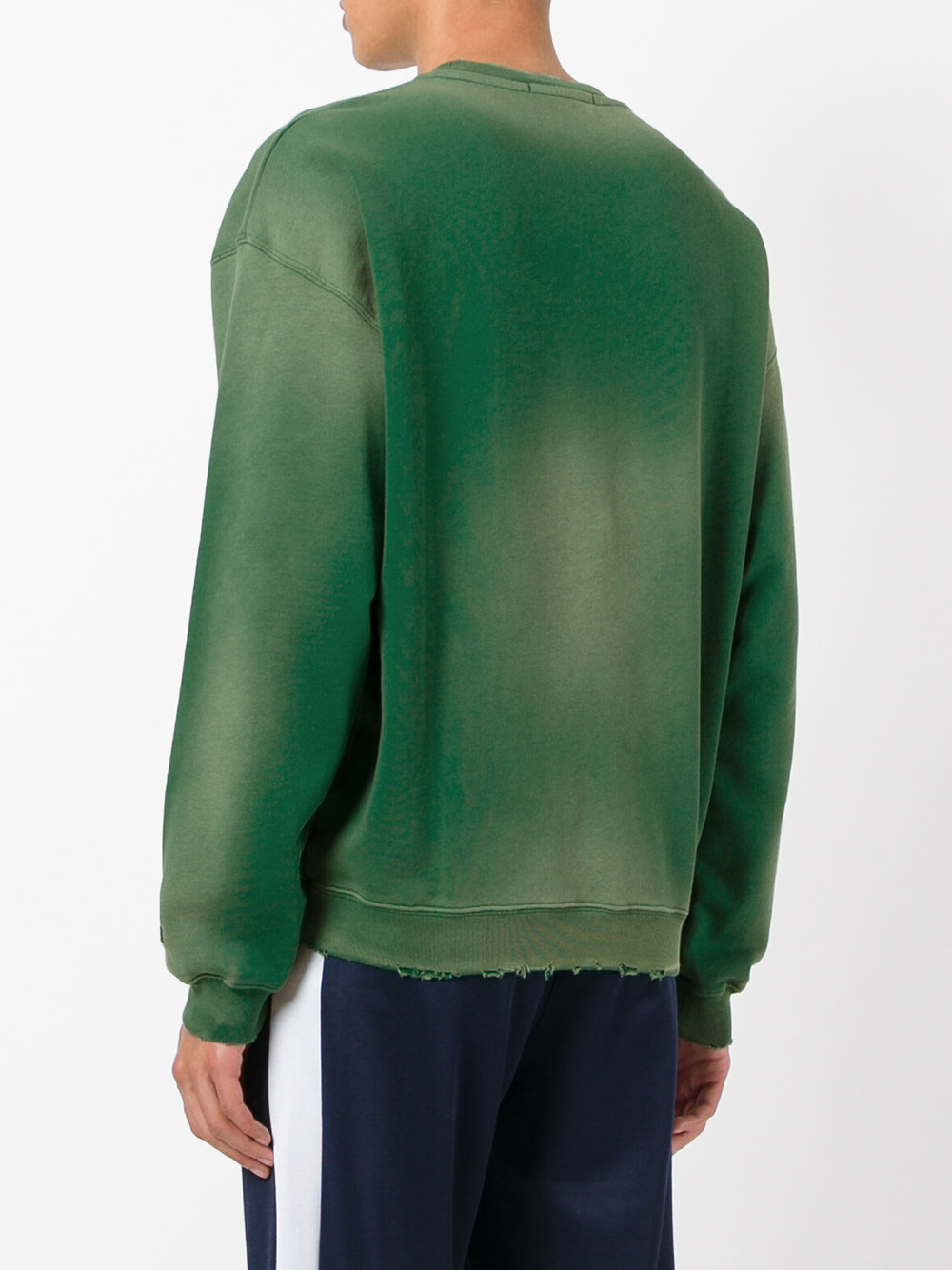 faded effect sweatshirt