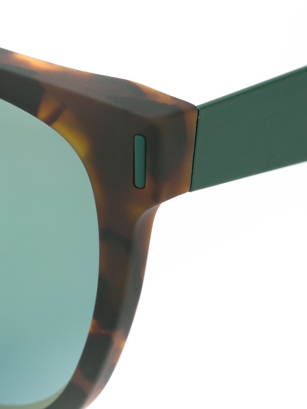 'Large Flat Top Francis Squadra' sunglasses