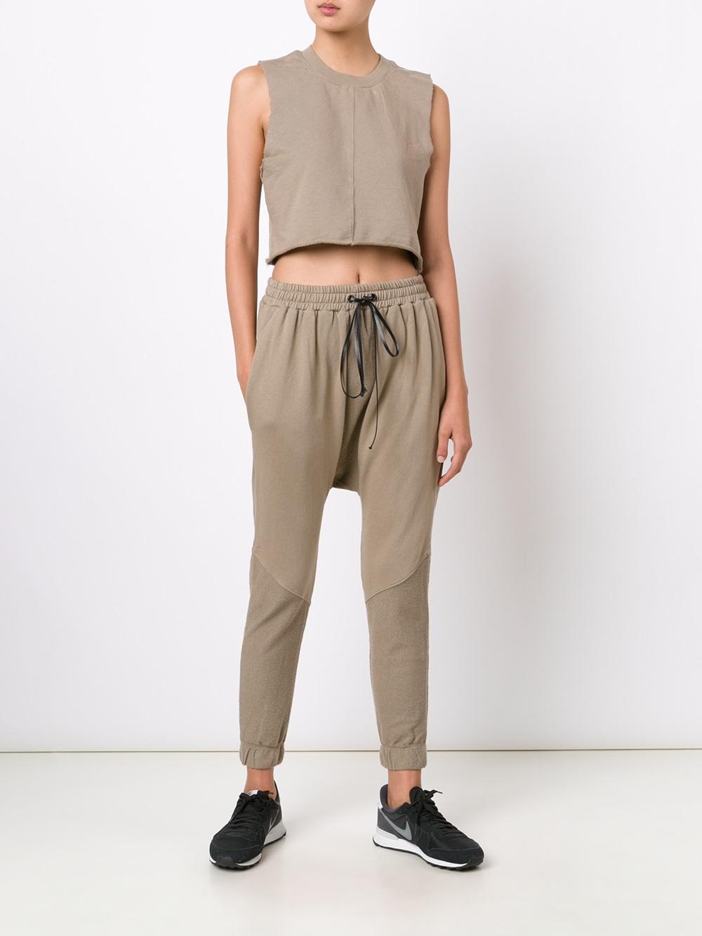 cropped vest