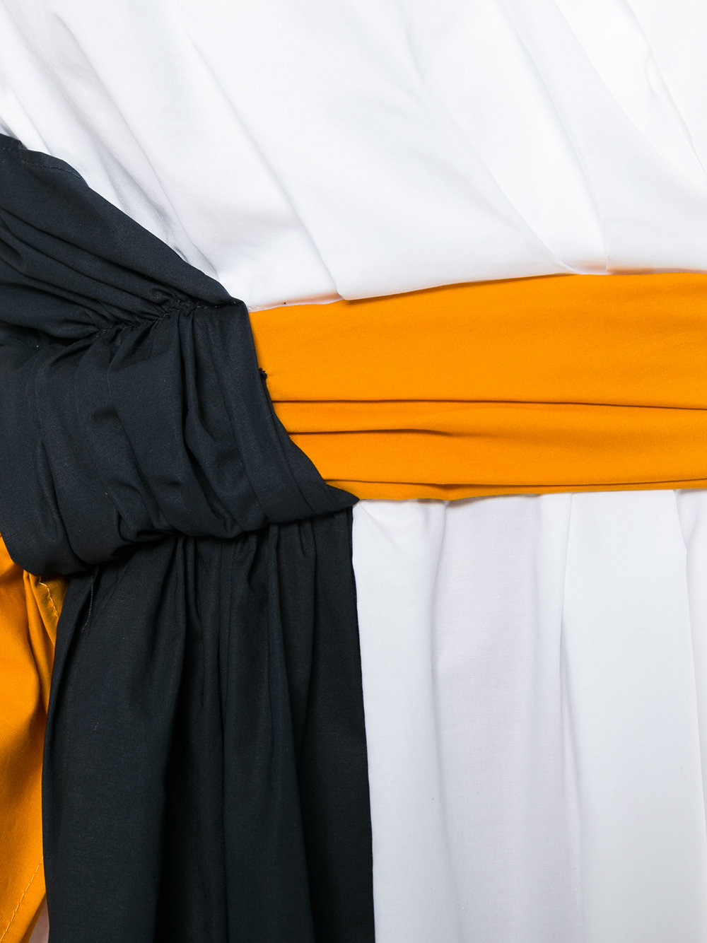 belted wrap dress