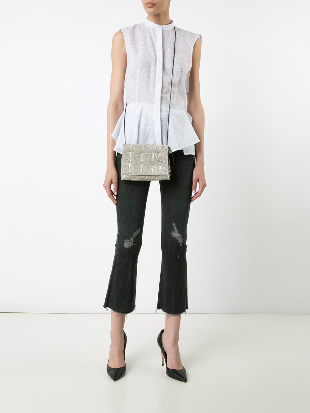 textured cross body bag 