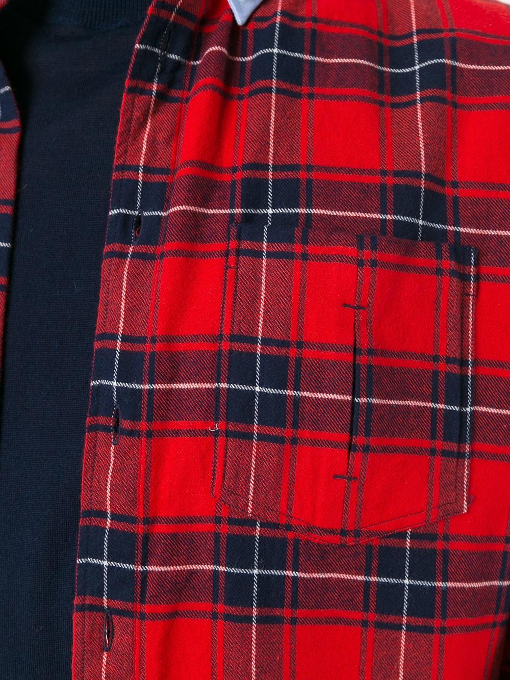 'Clarendon Tartan'格纹衬衫