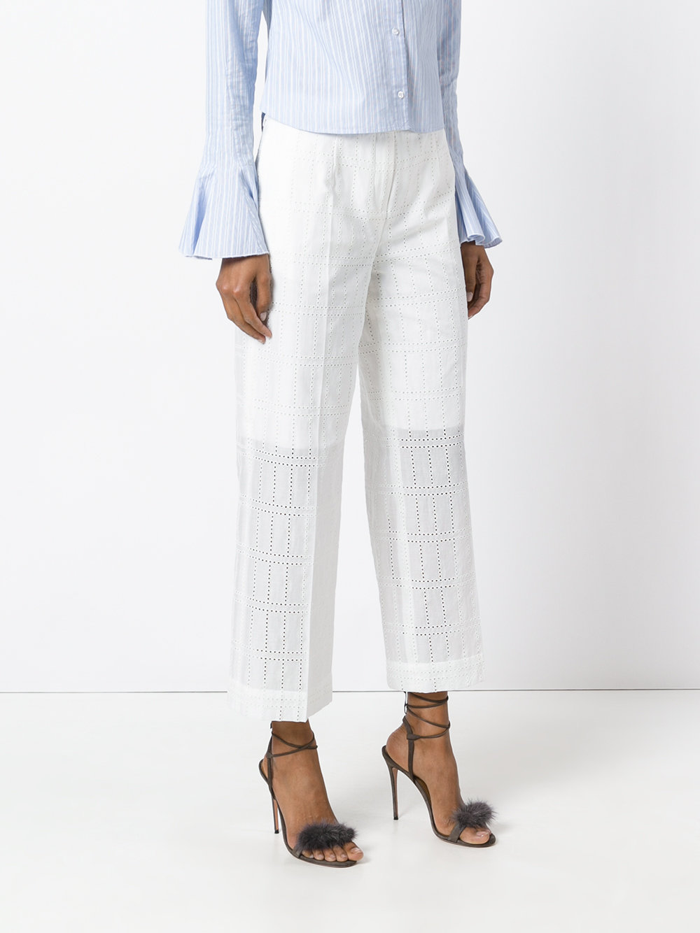 cropped trousers