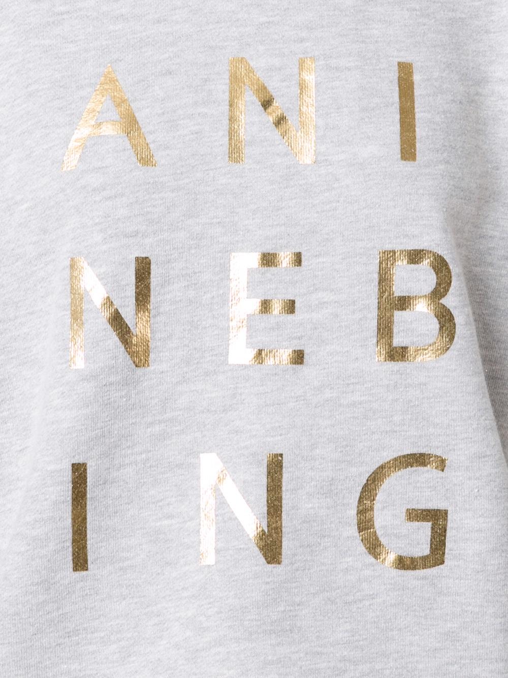 logo print sweatshirt
