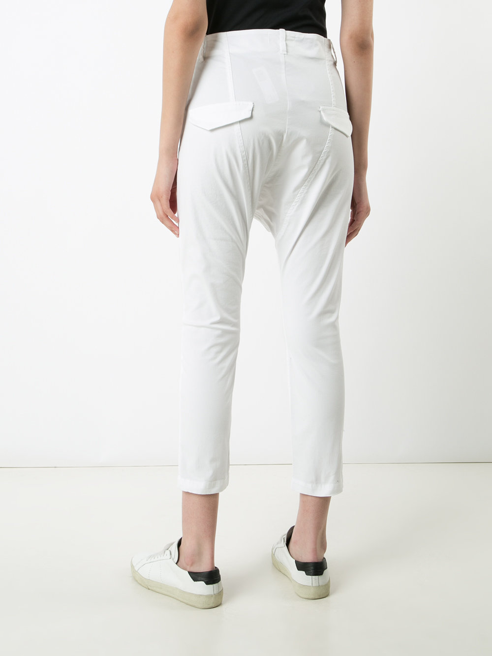 cropped trousers