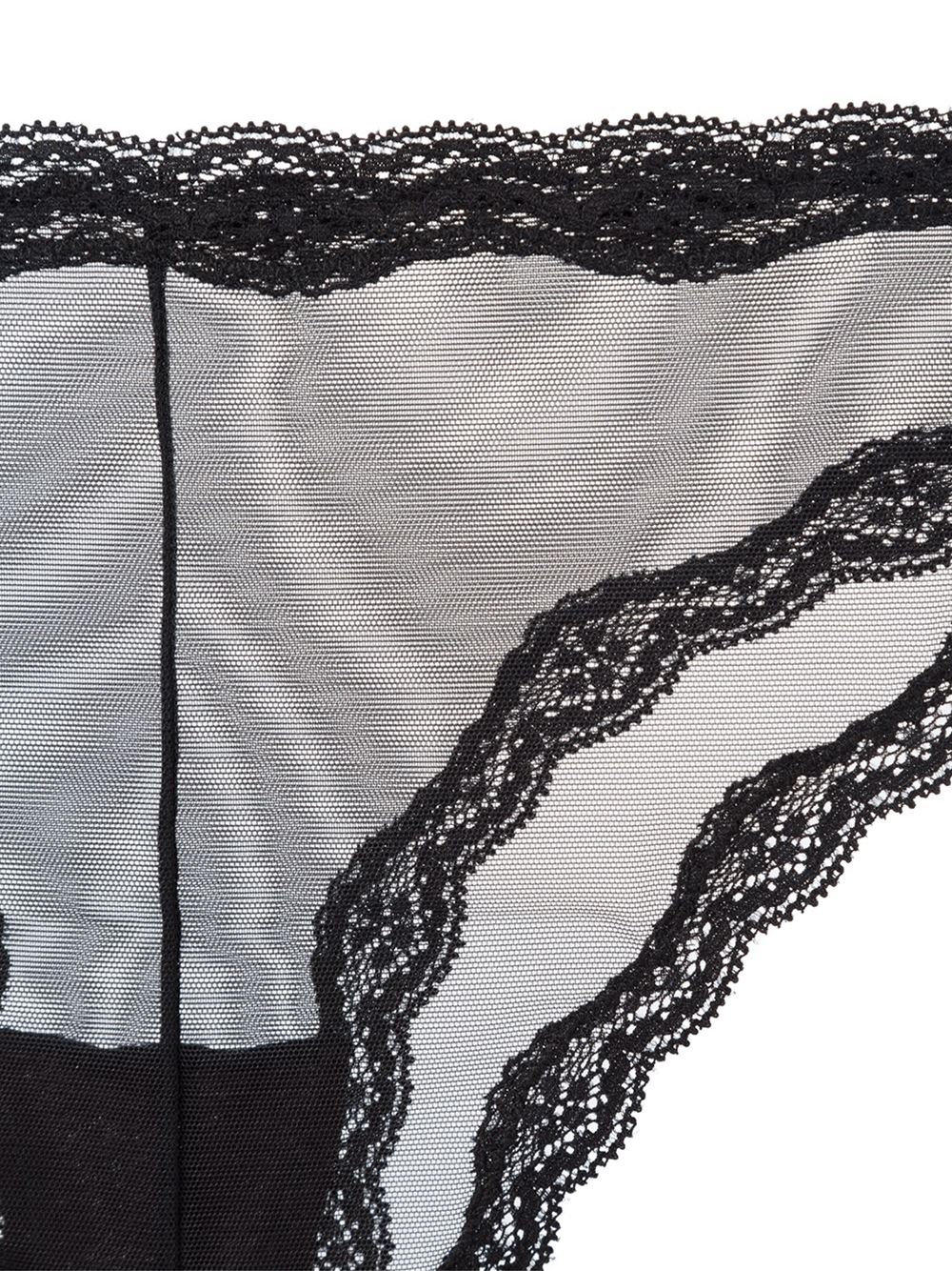 半透明薄纱三角裤