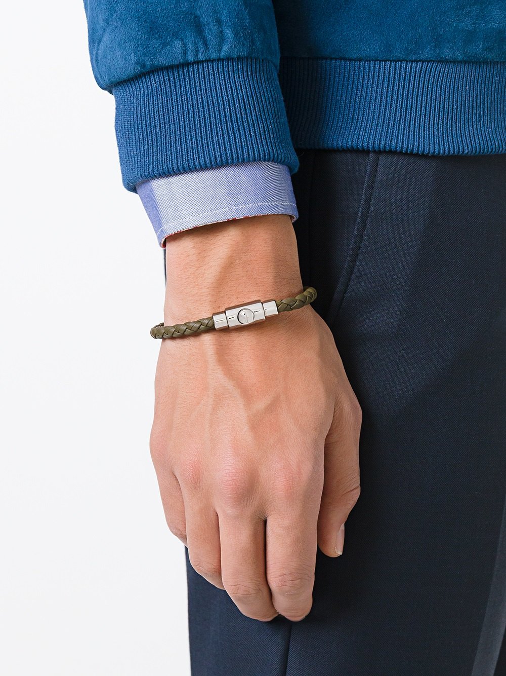 button-fasten bracelet