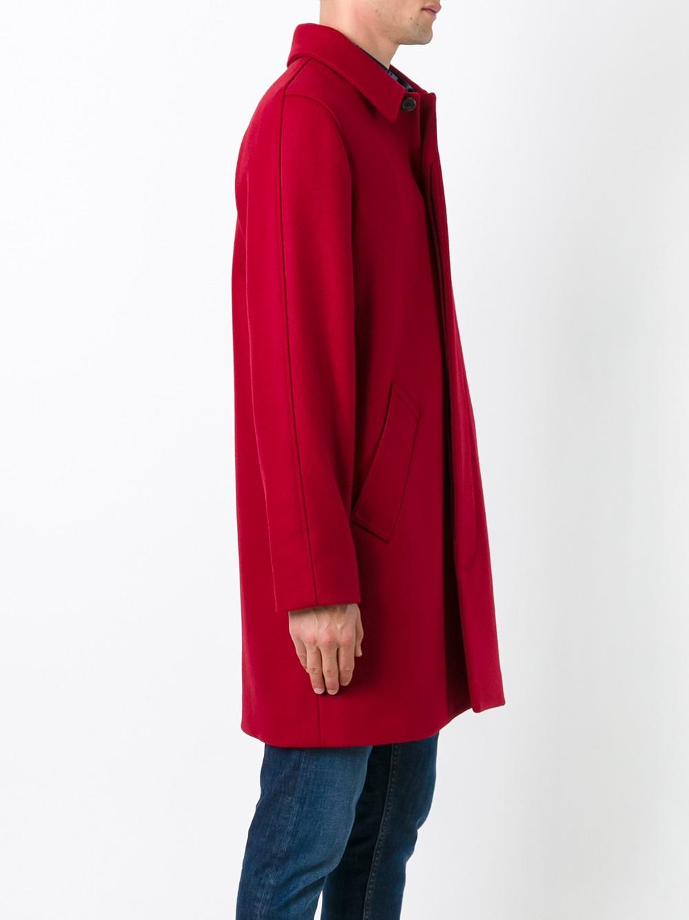 concealed fastening coat