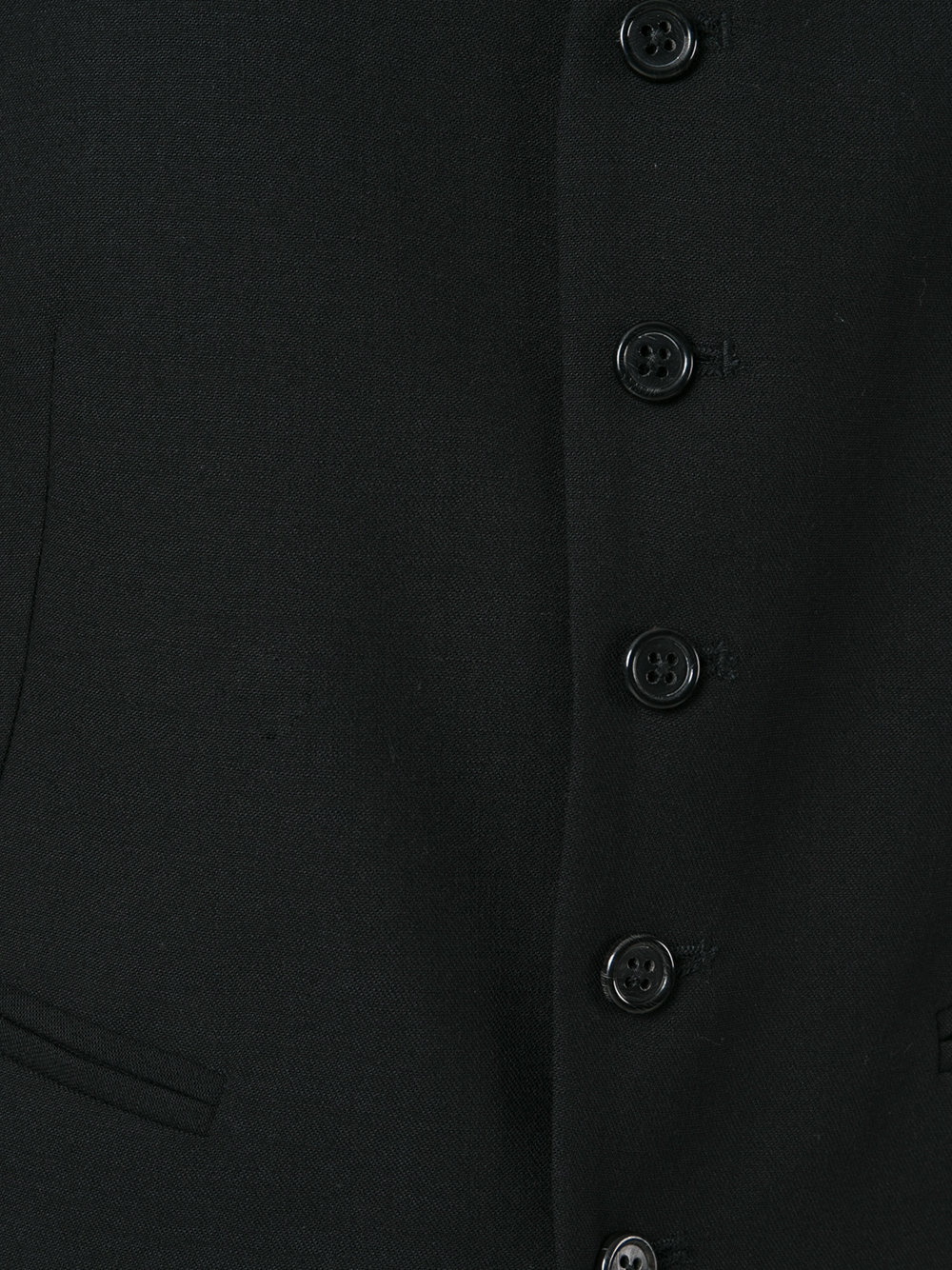 single-breasted waistcoat