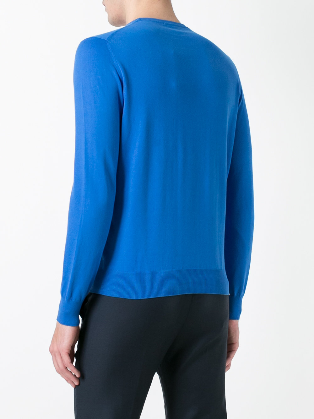 ribbed trim sweatshirt 