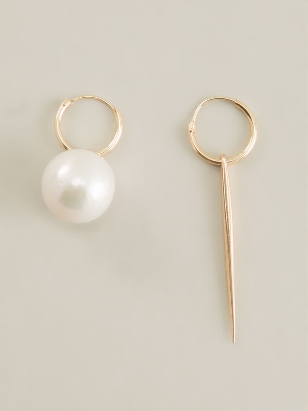 'Spike & Pearl'耳环