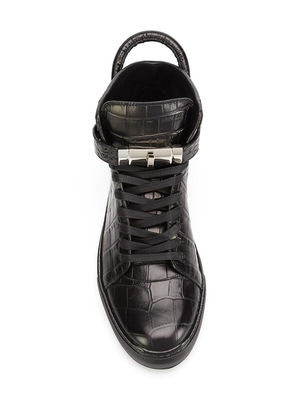 100mm embossed sneakers