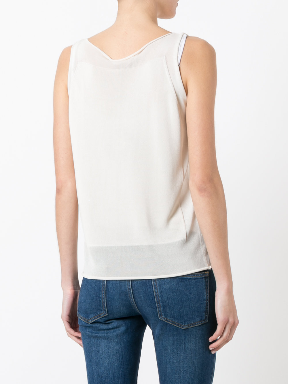 sleeveless blouse