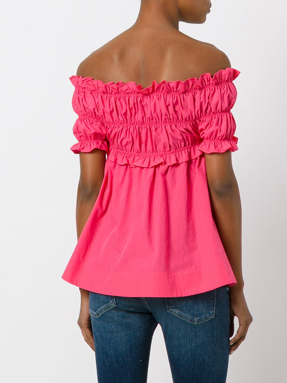 off-the-shoulder blouse 