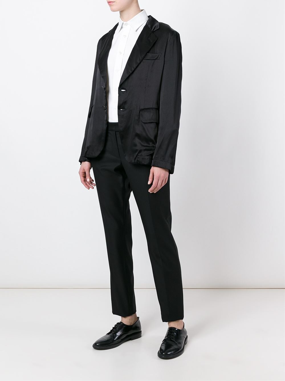 古着斗篷西装夹克