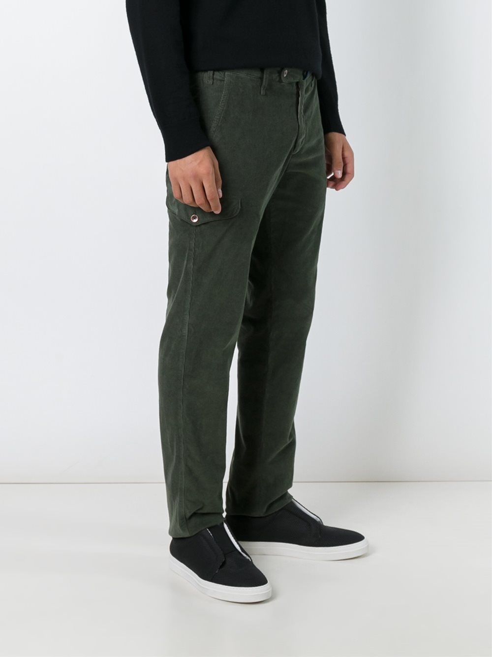 slim-fit cargo trousers