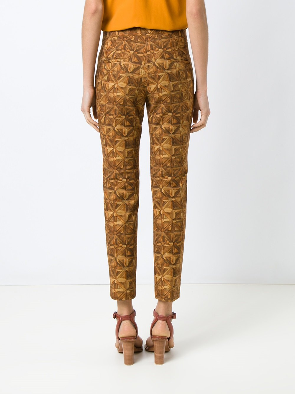 slim fit trousers
