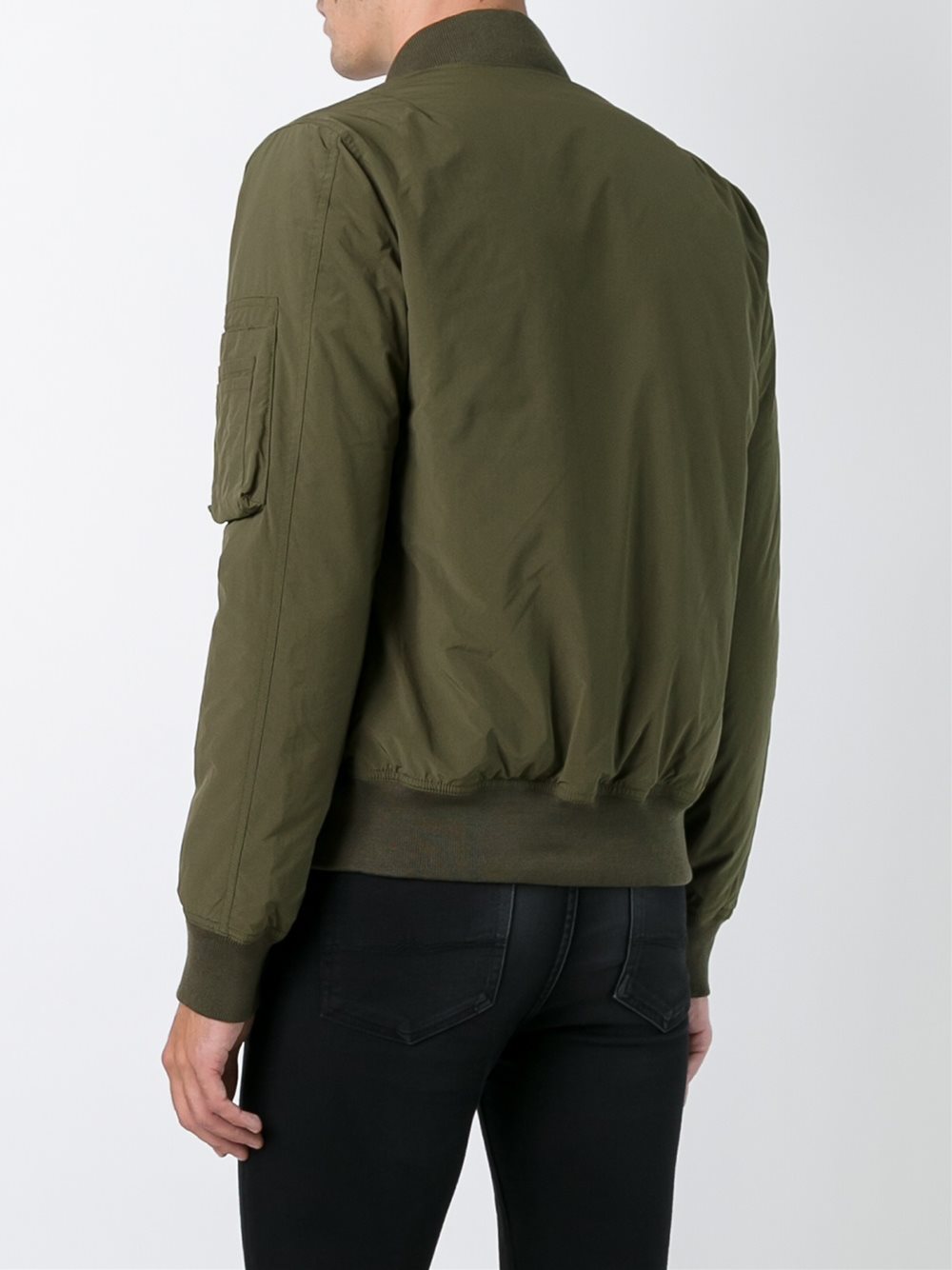 padded bomber jacket