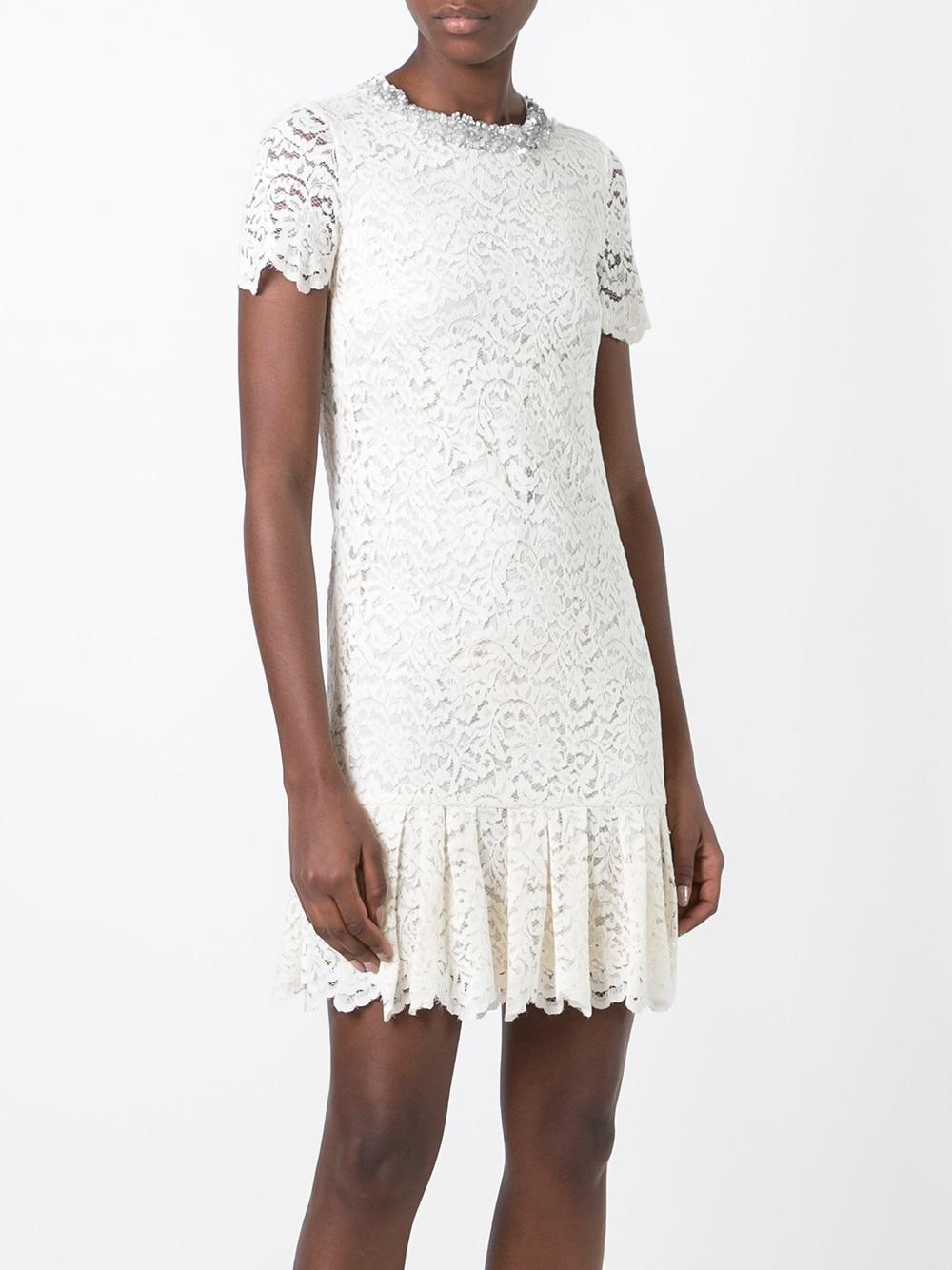 floral lace dress