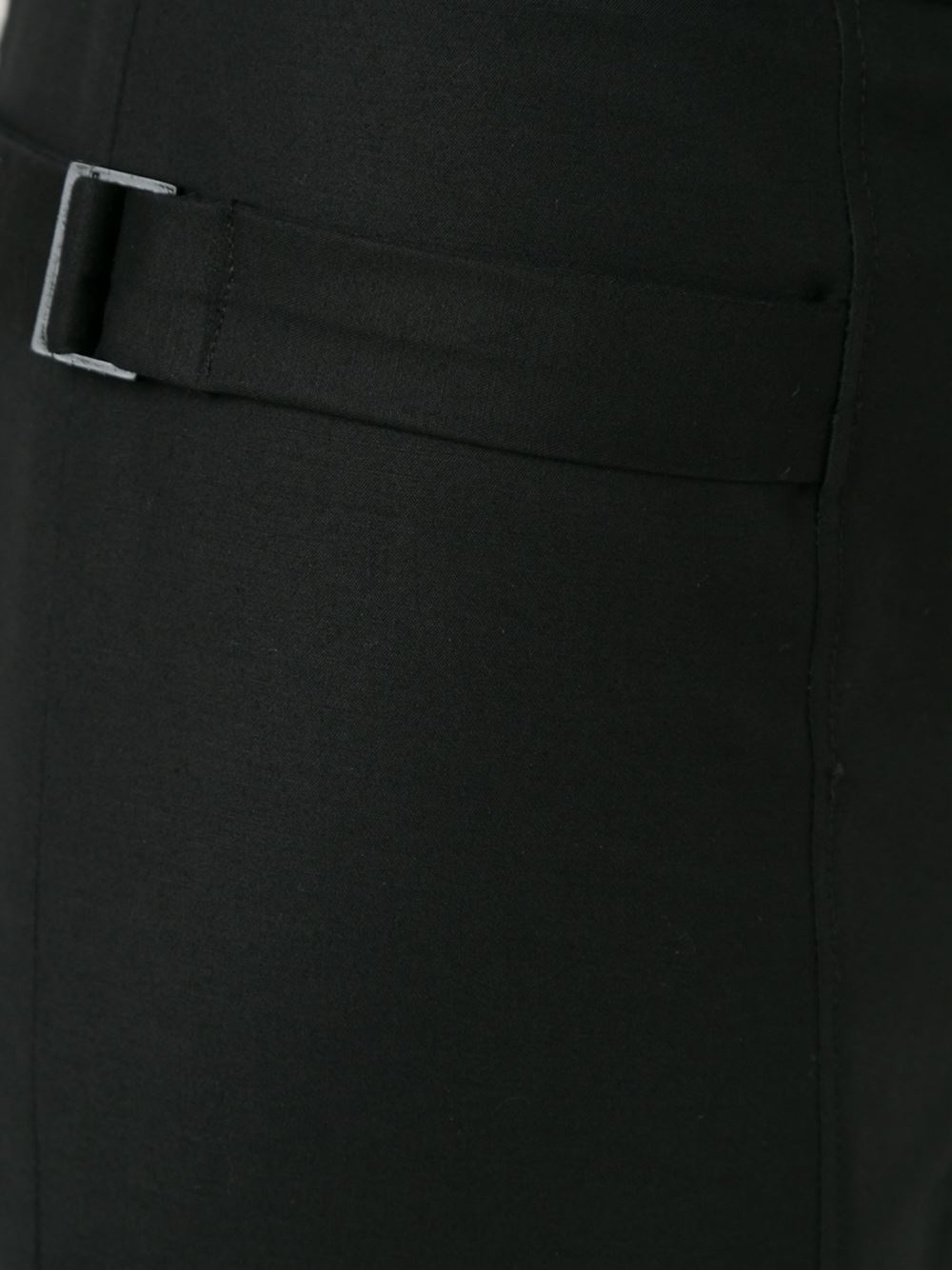 straight leg trousers