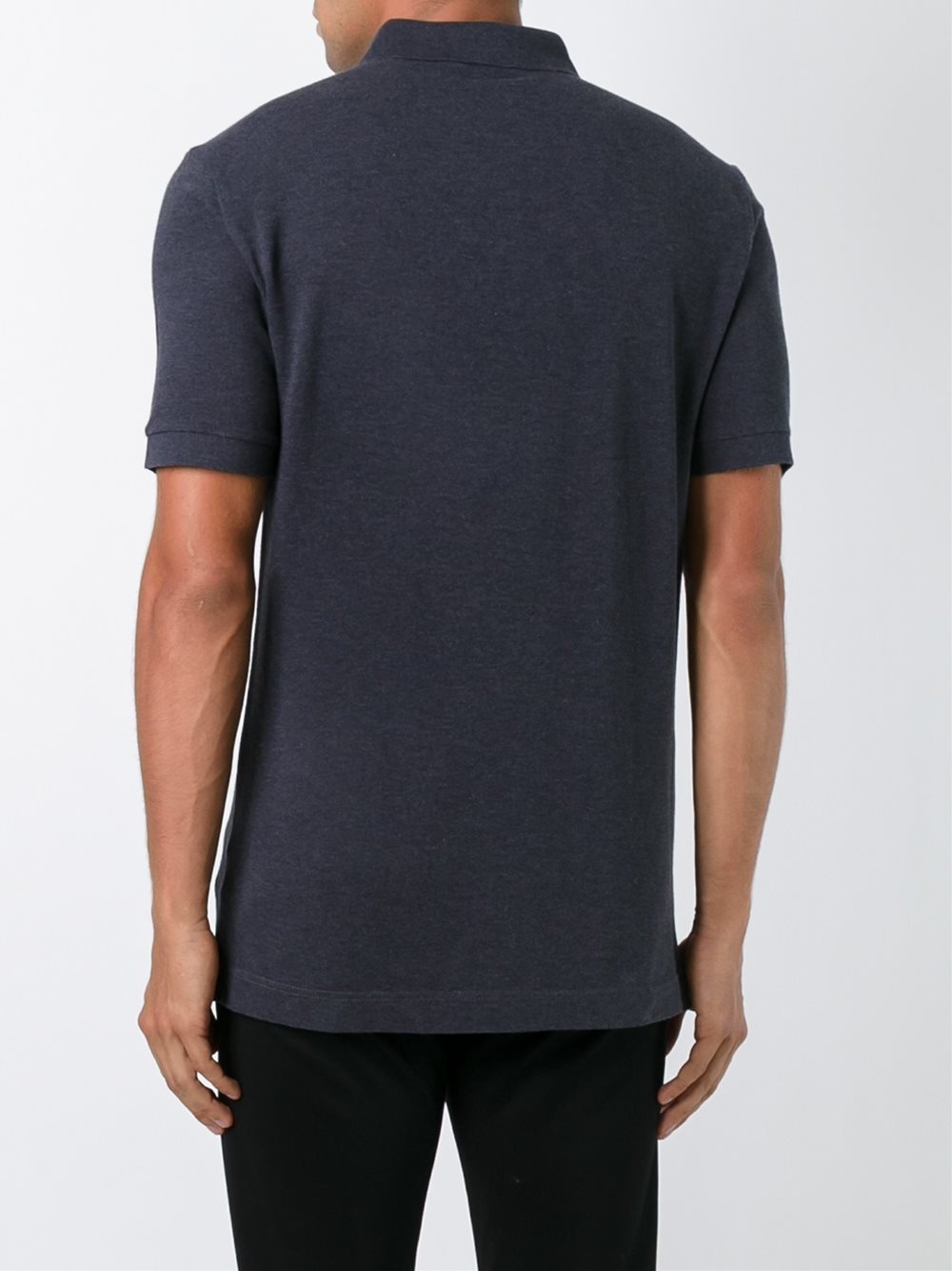 embroidered crown & bee polo shirt