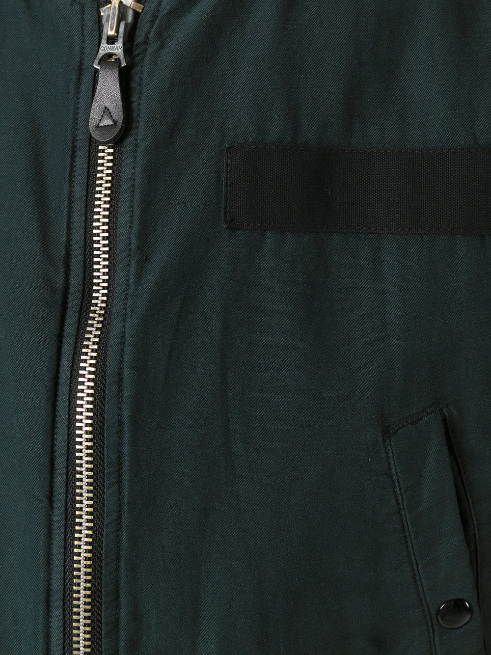 frayed cuffs bomber jacket