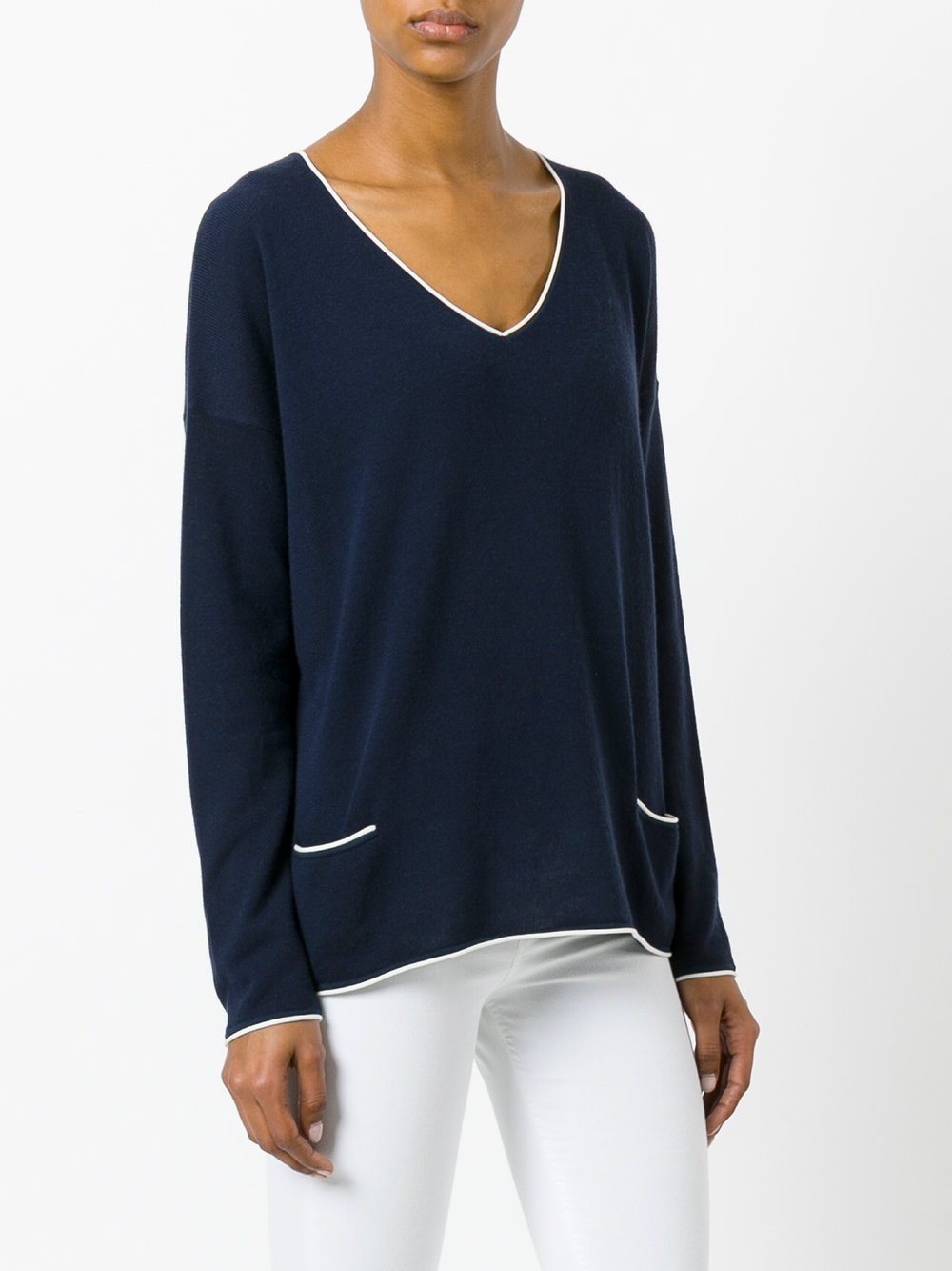 slit sides jumper